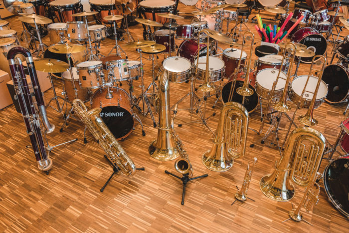 Instrumente der Landesmusikakademie Niedersachsen